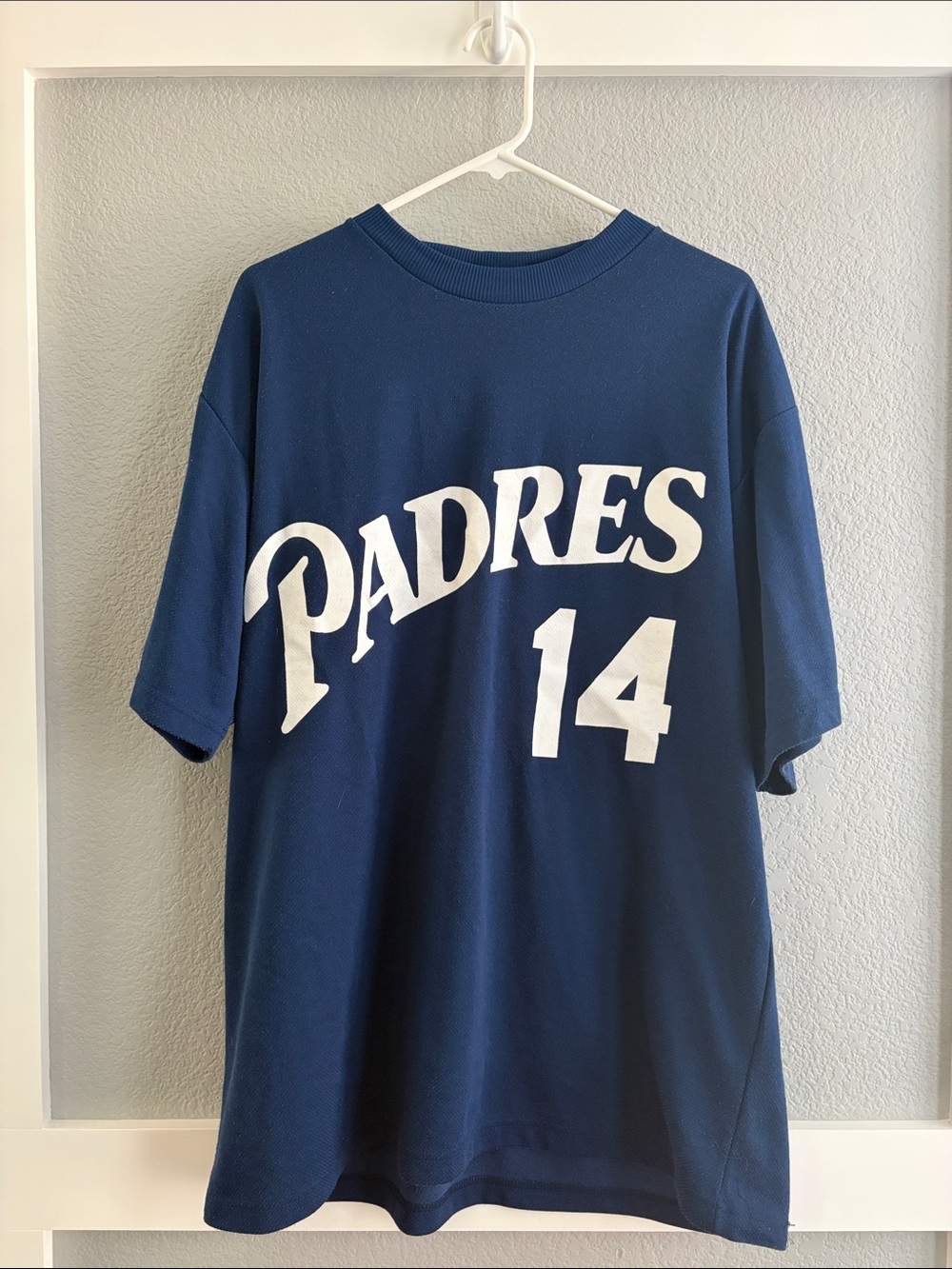 San Diego Padres Mark Kotsay Vintage Navy Shirsey Tee